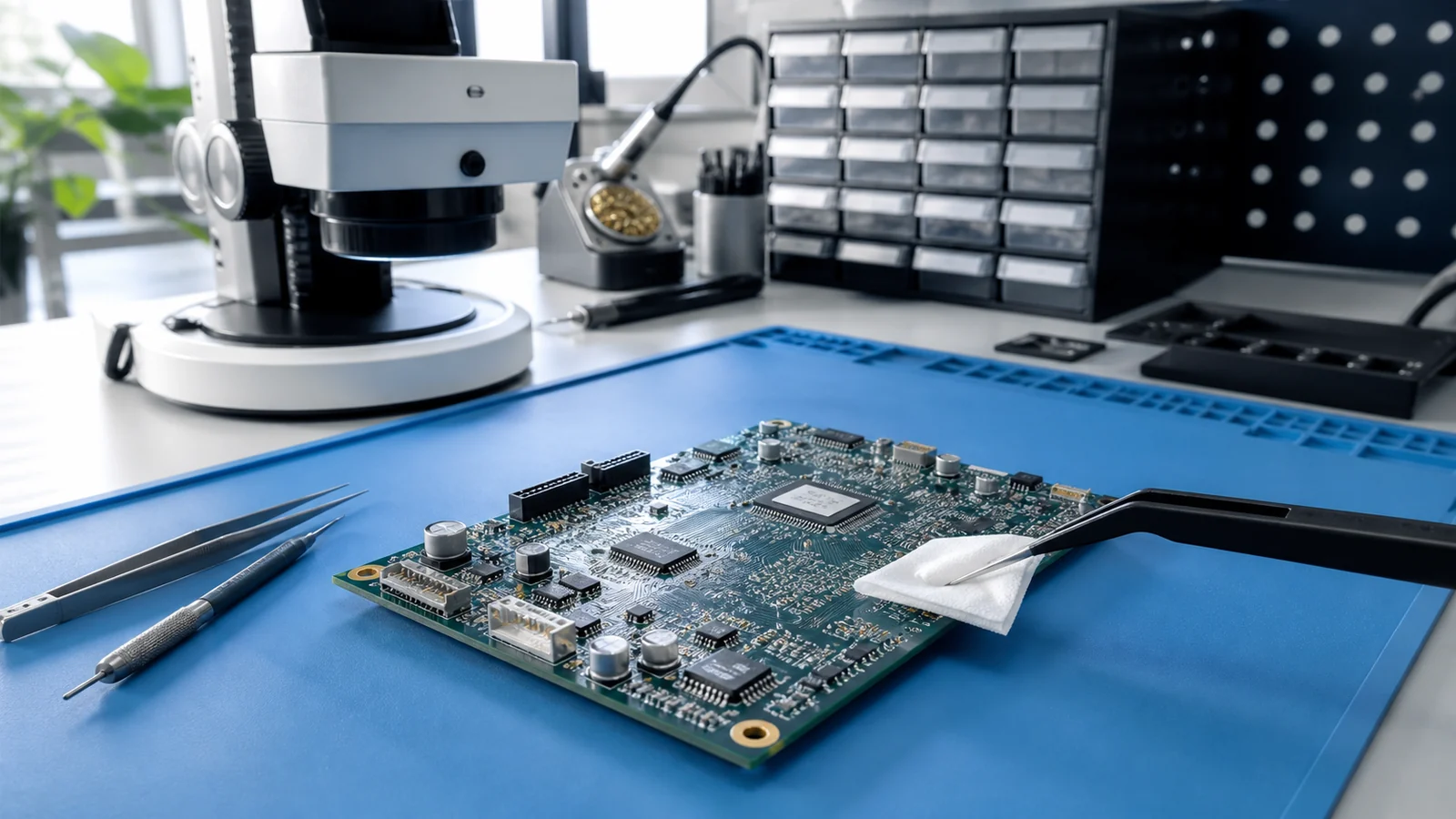 Elektronik Temizliğinde IPA Nasıl Değerlendirilir? konusunu temsil eden kapak görseli